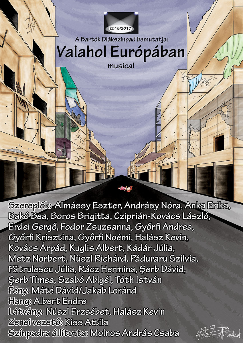 Valahol Európában plakát